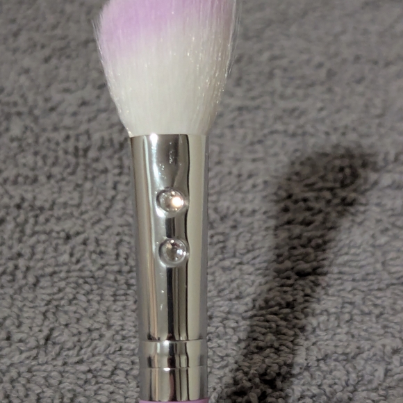 MAKEUP BRUSH SLMISSGLAM Pink Heart Pattern GB-01 - Picture 3 of 3